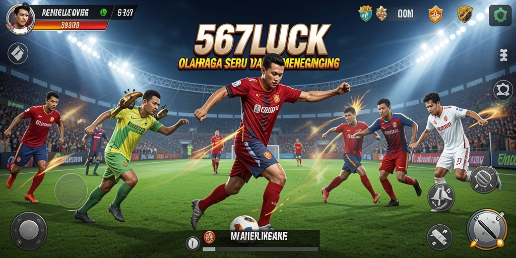 Screenshot gameplay yang menunjukkan keseruan olahraga di 567LUCK.