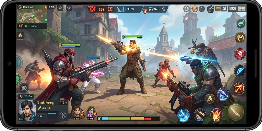 Tampilan gameplay <strong>8II</strong> yang menarik dan penuh strategi.