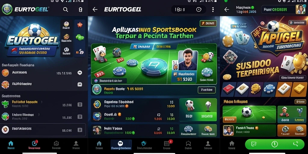 Tampilan menarik dari gameplay Sportsbook di EUROTOGEL.