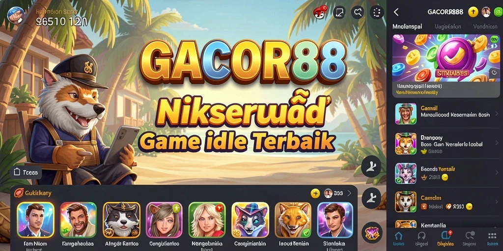 Gameplay GACOR88 yang menarik dengan sistem Idle yang otomatis.