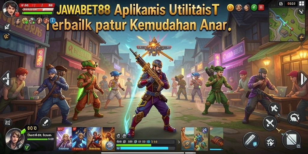 Tampilan antarmuka JAWABET88 yang modern dan intuitif.