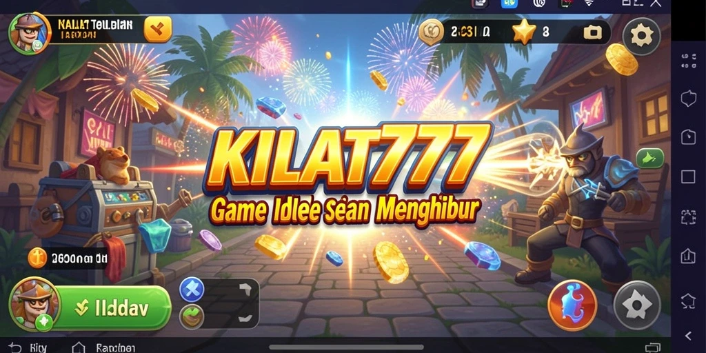 Tampilan gameplay KILAT777 yang menarik dan seru.