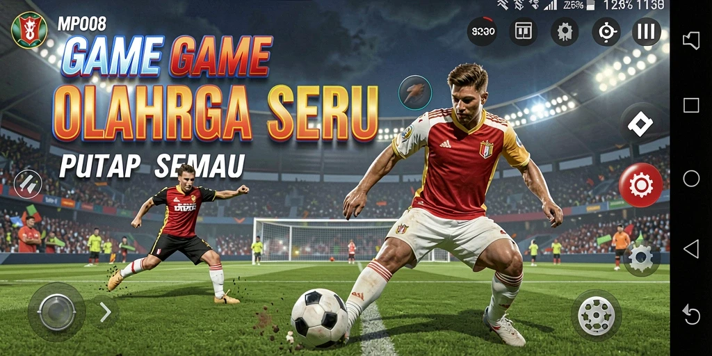 Tampilan gameplay MPO08 yang seru dan interaktif dalam olahraga.