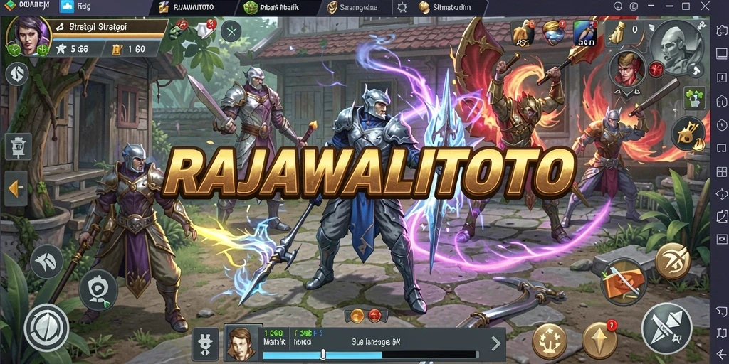 Tampilan gameplay RAJAWALITOTO yang menegangkan dengan strategi mendalam.