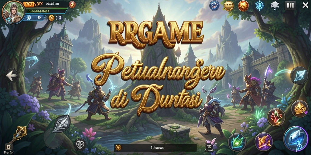 Tampilan gameplay RPGAME yang mendebarkan dan menawan.
