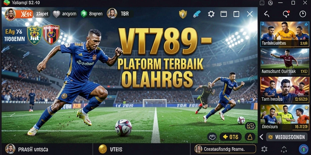Tampilan menarik dari gameplay Sportsbook VT789 yang mendebarkan.